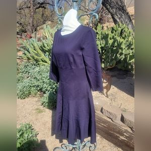 Fit & Flare Fun Navy Dress